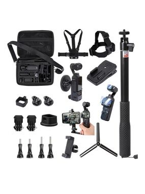 PellKing Osmo Pocket 3 Selfie Stick - Black